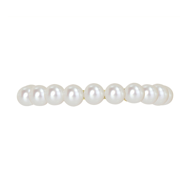 3.0-3.5mm Freshwater Cultured Pearl Band in 14K Gold|Peoples Jewellers