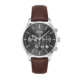 BOSS Avery Chronograph Men’s Watch with Gray Dial (Model: 1514155)