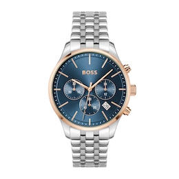 BOSS Avery Chronograph Men’s Watch with Blue Dial (Model: 1514158)