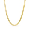 Thumbnail Image 0 of 4.0mm Herringbone Chain Necklace in Solid 10K Gold - 18"