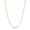 Thumbnail Image 0 of 1.6mm Glitter Rope Chain Necklace in Solid 10K Gold - 20"