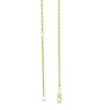 Thumbnail Image 2 of 1.6mm Glitter Rope Chain Necklace in Solid 10K Gold - 20"