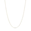 1.35mm Dorica Singapore Chain Necklace in Solid 18K Two-Tone Gold