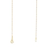 1.35mm Dorica Singapore Chain Necklace in Solid 18K Two-Tone Gold