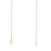 Thumbnail Image 3 of 1.35mm Dorica Singapore Chain Necklace in Solid 18K Two-Tone Gold - 18&quot;