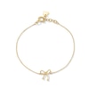 Thumbnail Image 0 of Child's Bow Bracelet in Solid 14K Gold - 5.5”