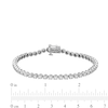 Thumbnail Image 4 of 0.50 CT. T.W. Diamond Miracle Tennis Bracelet in Sterling Silver