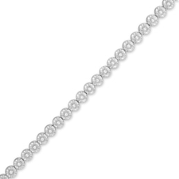 0.25 CT. T.W. Diamond Miracle Tennis Bracelet in Sterling Silver