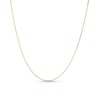 Thumbnail Image 0 of 0.7mm Diamond-Cut Box Chain Necklace in Solid 18K Gold - 18”