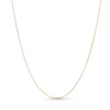 Thumbnail Image 0 of 0.7mm Diamond-Cut Box Chain Necklace in Solid 18K Gold - 20”