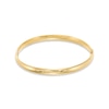 Thumbnail Image 0 of Child's 4.5mm Polished Bangle in Hollow 10K Gold - 5.5"