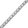 Thumbnail Image 0 of 8.00 CT. T.W. Certified Lab-Created Diamond Tennis Bracelet in 10K White Gold (F/SI2) - 8.5”