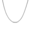 Thumbnail Image 0 of 10.00 CT. T.W. Certified Lab-Created Diamond Tennis Necklace in 10K White Gold (F/SI2) - 20”