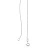 Thumbnail Image 3 of 1.3mm Rolo Chain Necklace in Solid 10K White Gold - 18”