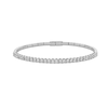 Thumbnail Image 0 of 2.00 CT. T.W. Certified Lab-Created Diamond Bangle in 14K White Gold (F/SI2)