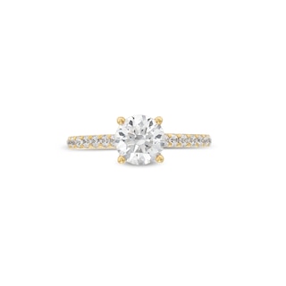 1.80 CT. T.W. Certified Lab-Created Diamond Engagement Ring in 14K Gold (F/VS2)