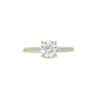 1.80 CT. T.W. Certified Lab-Created Diamond Engagement Ring in 14K Gold (F/VS2)