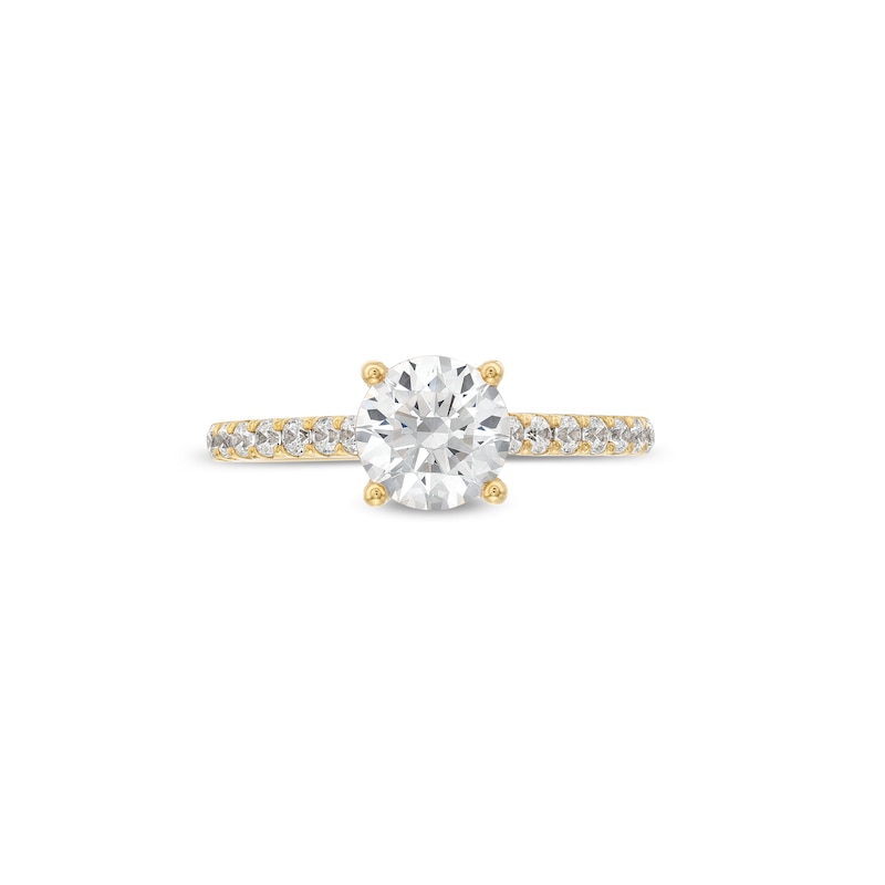 Main Image 4 of 1.80 CT. T.W. Certified Lab-Created Diamond Engagement Ring in 14K Gold (F/VS2)