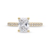 Thumbnail Image 3 of 1.80 CT. T.W. Radiant-Cut Certified Lab-Created Diamond Engagement Ring in 14K Gold (F/VS2)