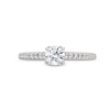 Thumbnail Image 3 of 0.69 CT. T.W. Diamond Double Prong Engagement Ring in 14K White Gold