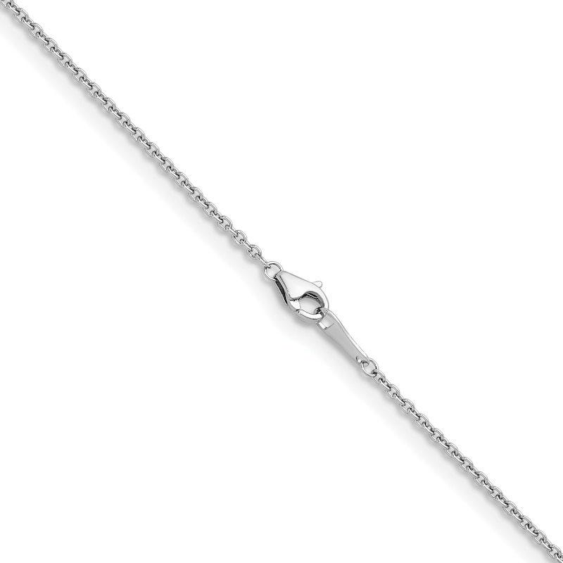 1.6mm Cable Chain Necklace in Solid Platinum