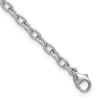 Thumbnail Image 1 of 3.0mm Cable Chain Bracelet in Solid Platinum - 7.25"