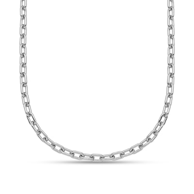 3.3mm Cable Chain Necklace in Solid Platinum