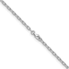 Thumbnail Image 1 of 3.3mm Cable Chain Necklace in Solid Platinum - 20"