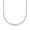 Thumbnail Image 1 of 3.3mm Cable Chain Necklace in Solid Platinum - 24&quot;