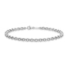 Thumbnail Image 0 of 3.4mm Rolo Chain Bracelet in Solid Platinum - 7.5"