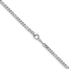 Thumbnail Image 1 of 2.5mm Figaro Chain Necklace in Solid Platinum - 24"