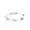 Thumbnail Image 0 of The Kindred Heart from Vera Wang Love Collection Freshwater Cultured Pearl and Diamond Bracelet in Sterling Silver