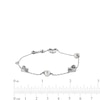 The Kindred Heart from Vera Wang Love Collection Freshwater Cultured Pearl and Diamond Bracelet in Sterling Silver