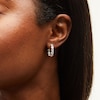 Thumbnail Image 1 of 3.00 CT. T.W. Certified Lab-Created Diamond Inside-Out Hoop Earrings in 14K Gold (F/SI2)