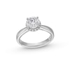 Thumbnail Image 1 of 1.40 CT. T.W. Certified Lab-Created Diamond Hidden Halo Engagement Ring in 14K White Gold (F/SI2)