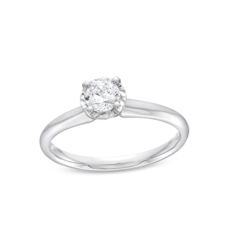 CT. Diamond Miracle Solitaire Engagement Ring in 14K Gold (J/I3)|Peoples Jewellers