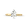 1.00 CT. Pear-Shaped Certified Diamond Solitaire Engagement Ring in 14K Gold (I/I1)