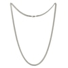 Previously Owned - 7.2mm Cuban Curb Chain Necklace in Solid Sterling Silver  - 24"