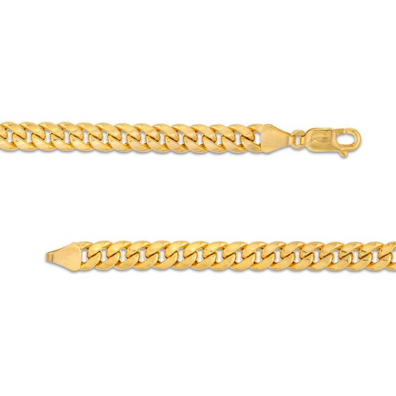 Previously Owned - 5.25mm Cuban Curb Chain Necklace in Hollow 10K Gold - 26"