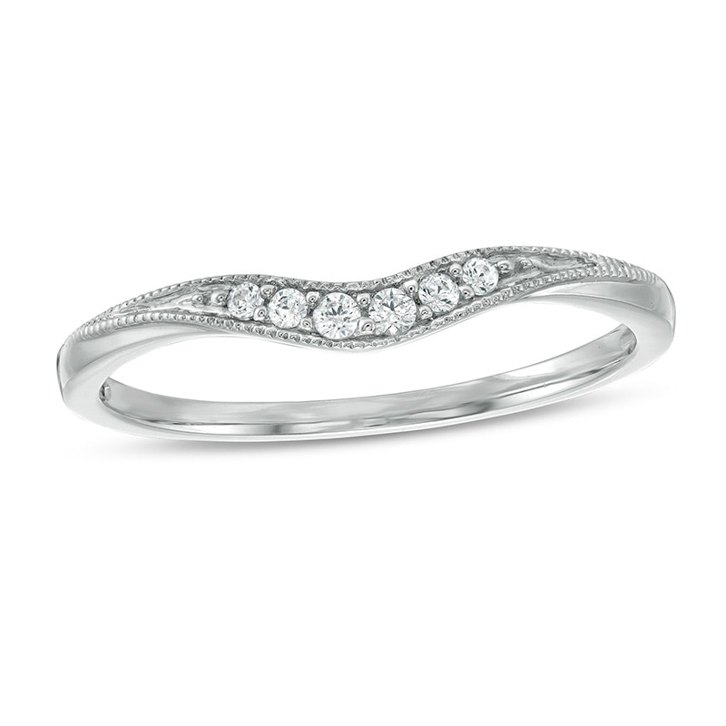 Previously Owned - Diamond Accent Anniversary Band in 14K White Gold|Peoples Jewellers