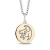 Previously Owned - Disney Treasures The Lion King Diamond Accent "HAKUNA MATATA" and Simba Symbol Pendant in 10K Gold