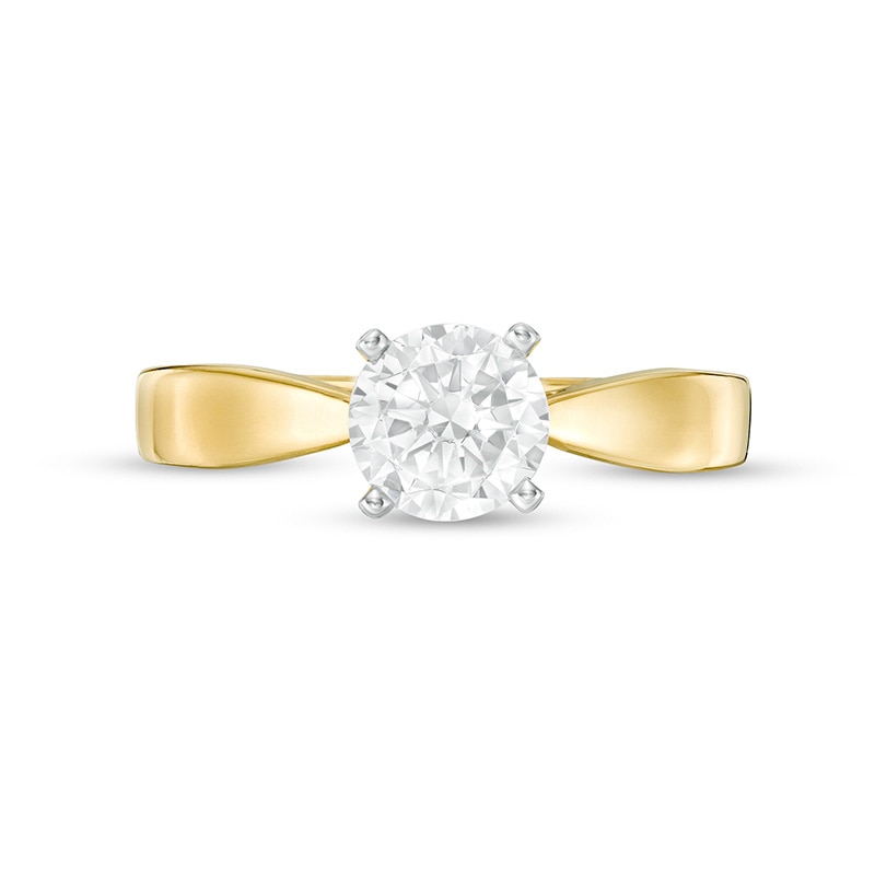 Previously Owned - Celebration Lux® 1.00 CT. Solitaire Engagement Ring in 14 Gold (I/SI2)