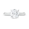 Thumbnail Image 3 of Previously Owned - 2.00 CT. Lab-Created Diamond Solitaire Engagement Ring in 14K White Gold (F/SI2)