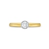 Thumbnail Image 3 of 0.20 CT. Diamond Miracle Solitaire Engagement Ring in 14K Gold (J/I3)