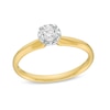 Thumbnail Image 1 of 0.30 CT. Diamond Miracle Solitaire Engagement Ring in 14K Gold (J/I3)