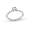 Thumbnail Image 1 of 0.25 CT. Diamond Miracle Solitaire Engagement Ring in 14K White Gold