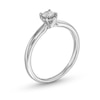 Thumbnail Image 3 of 0.25 CT. Diamond Miracle Solitaire Engagement Ring in 14K White Gold