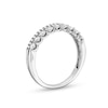 0.50 CT. T.W. Diamond Double Row Anniversary Band in 14K White Gold