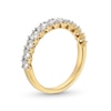 Thumbnail Image 2 of 1.00 CT. T.W. Certified Lab-Created Diamond Eleven Stone Anniversary Band in 14K Gold (F/SI2)