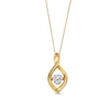 Unstoppable Love™ 0.50 CT. Certified Lab-Created Diamond Solitaire Infinity Drop Pendant in 10K Gold (F/SI2